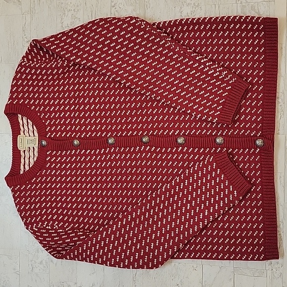 L.L. Bean Sweaters - L.L. Bean Birdseye Norwegian Sweater Wool Blend Woman's Size XL Extra Large